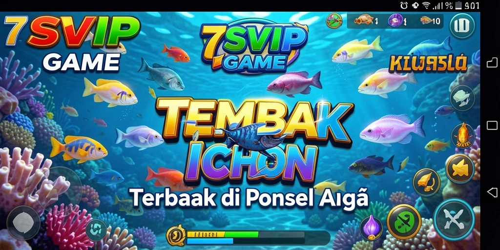 Gameplay seru menembak ikan di lautan lepas.
