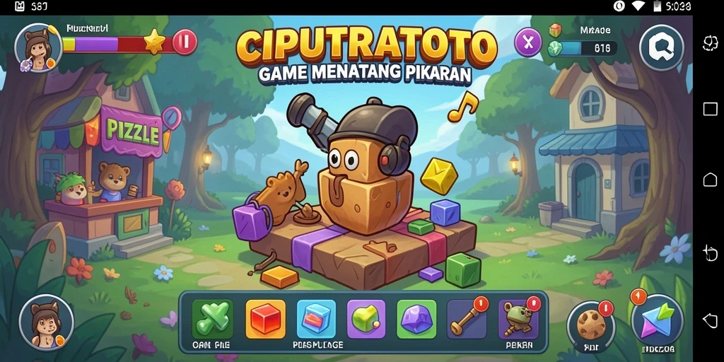 Tampilan gameplay <strong>CIPUTRATOTO</strong> yang seru dan penuh tantangan.
