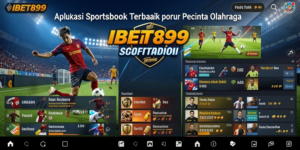 Tampilan gameplay Sportsbook dengan opsi taruhan yang menarik.
