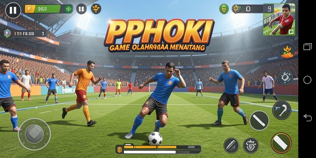 Tampilan gameplay PPHOKI yang mendebarkan dan menyenangkan.