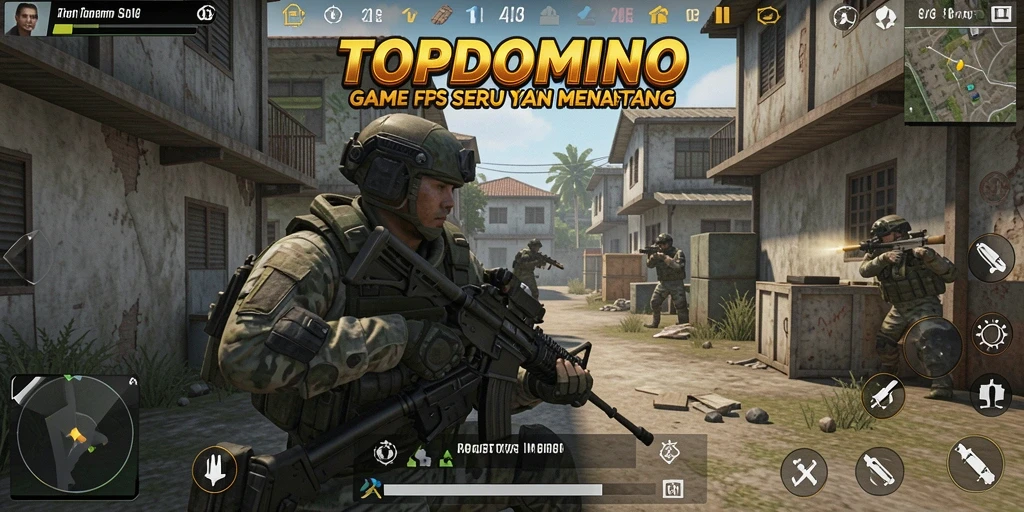 Gameplay seru dan menegangkan dalam TOPDOMINO dengan grafis luar biasa.