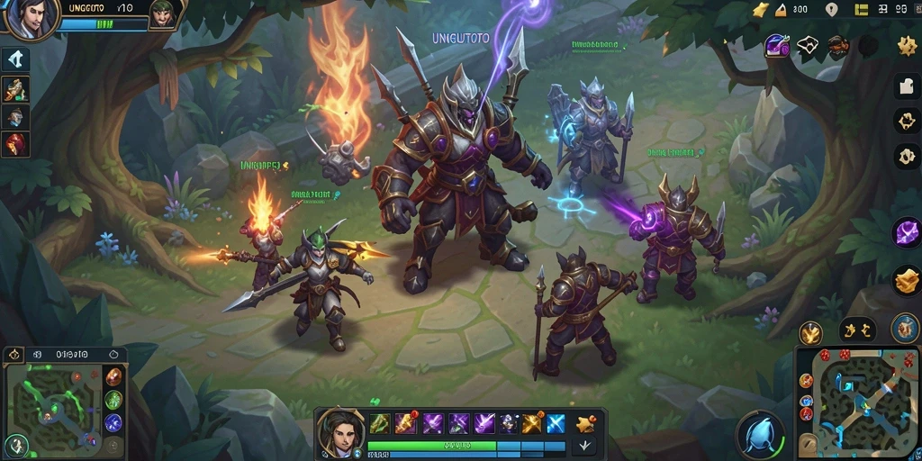 Tampilan menakjubkan dari gameplay UNGUTOTO yang memikat.